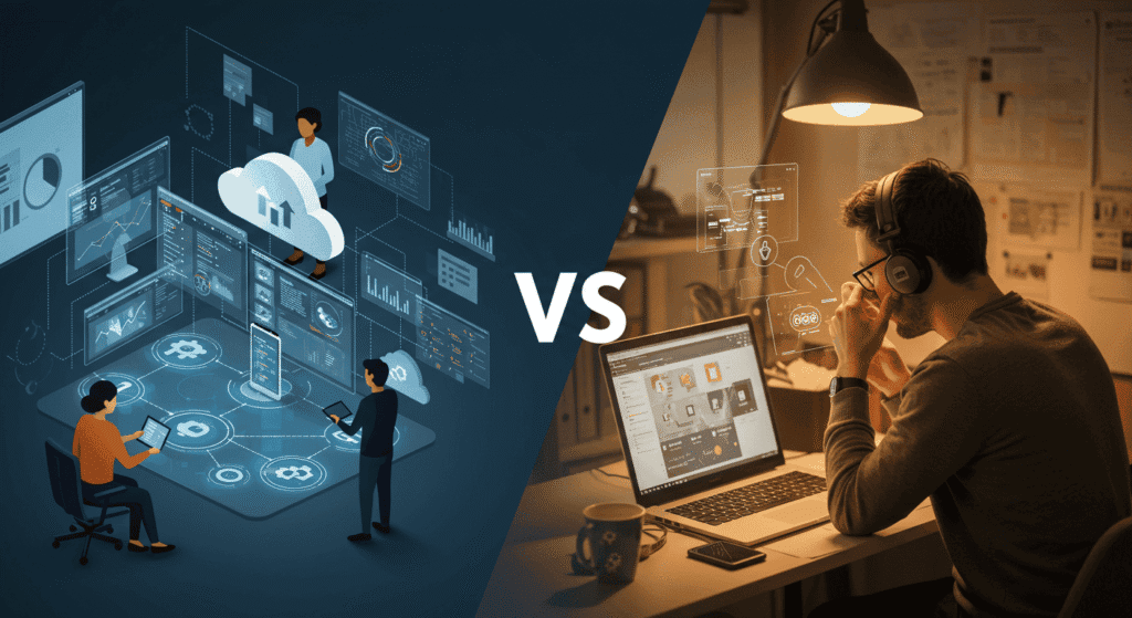 Full-Service IT Company vs Freelancers: Why Businesses Benefit More from IT Partnerships